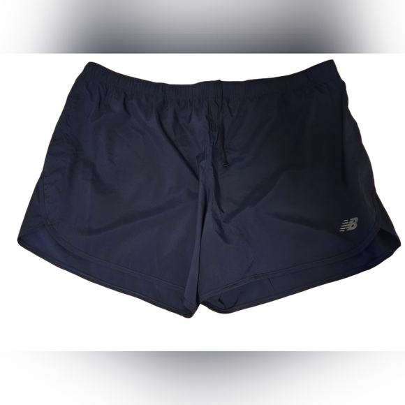 New Balance Pants - New Balance Navy Blue Polyester Active Shorts Women's Plus Size 2XL NWT